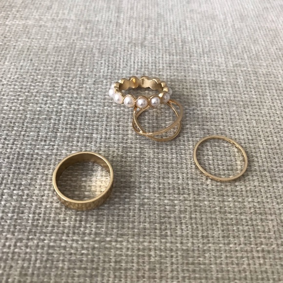 5pcs fashion rings - Picture 2 of 4